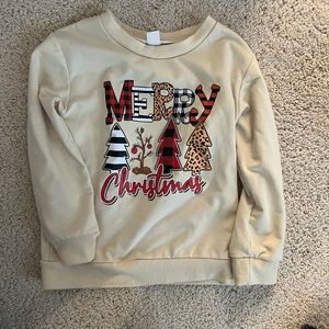 3T-4T Merry Christmas Sweater